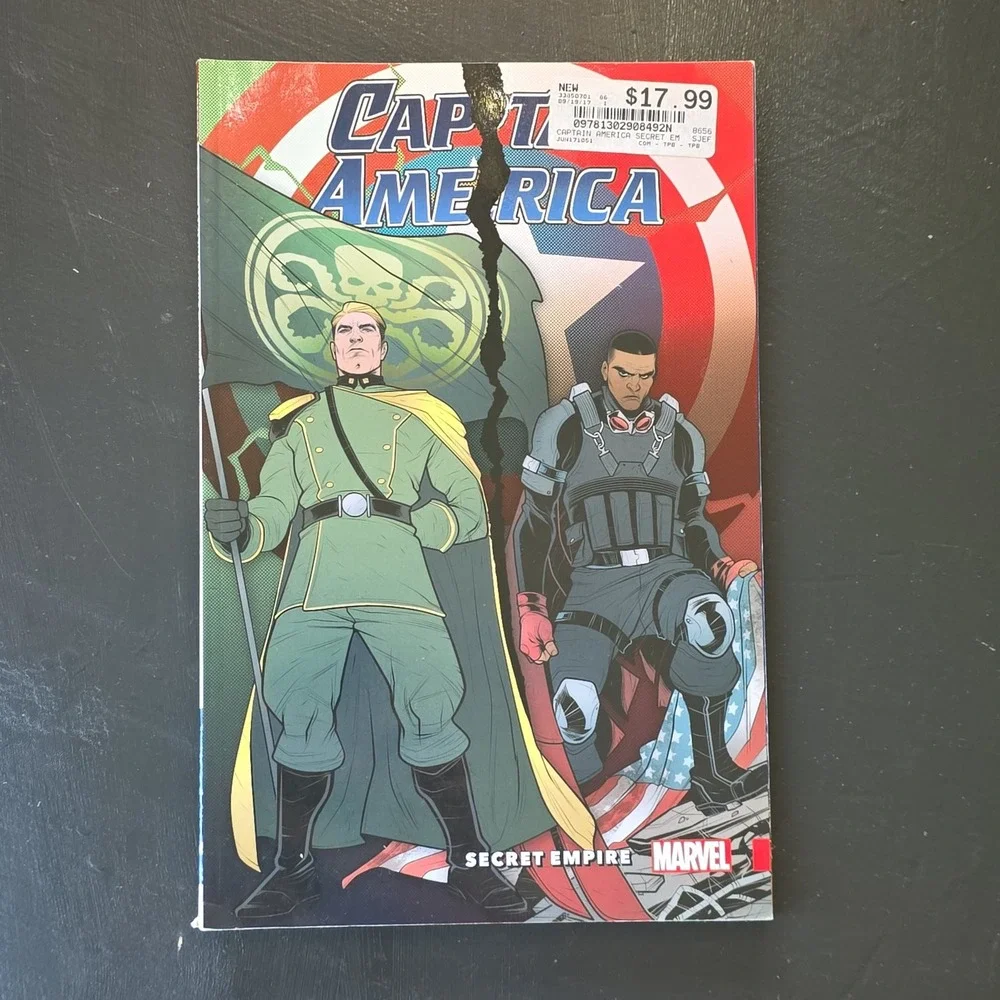 Captain America Secret Empire Vol 1 TPB Marvel Comics Graphic Novel